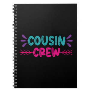 Cute Cousin Crew Notitieboek