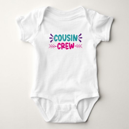 Cute Cousin Crew Romper (Voorkant)