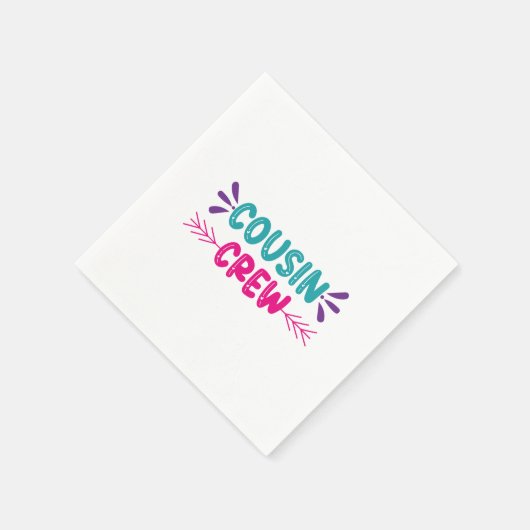 Cute Cousin Crew Servet (Hoek)