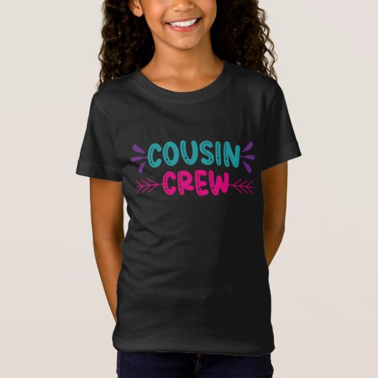 Cute Cousin Crew T-shirt (Voorkant)