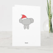 Cute Covid-kerstkaart - Persoonlijk Feestdagen Kaart (Achterkant)