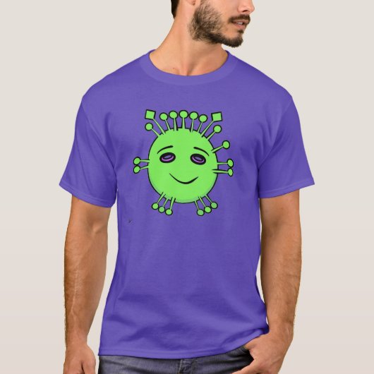 Cute Covid Virus T-shirt (Voorkant)