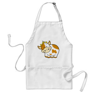 Cute Cow Apron Standaard Schort