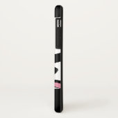 Cute Cow Black en White Cell Phone Case (Achterkant/links)