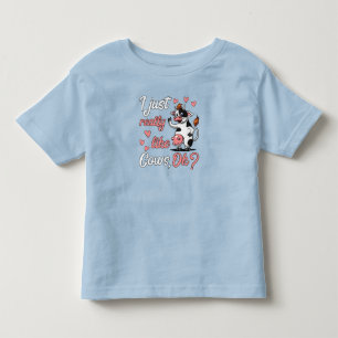 Cute Cow Funny Boerderij Ranch Animal Kinder Shirts