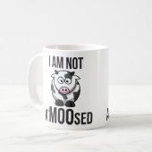 Cute Cow - Ik ben geen 'MOOsed' Koffiemok (Voorkant links)