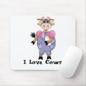 Cute Cow Muismat (Met muis)
