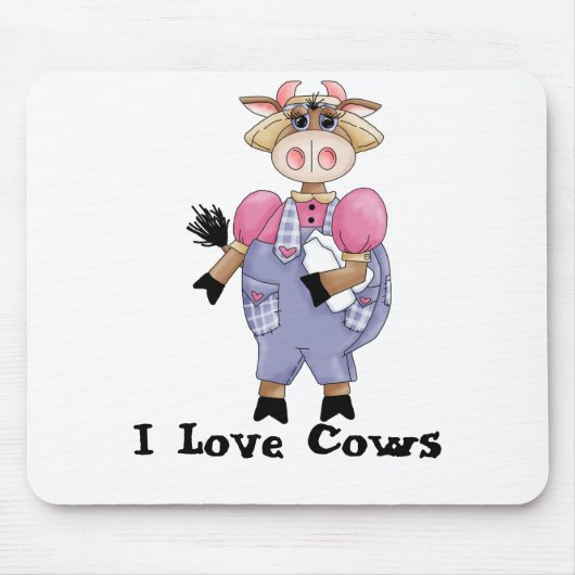 Cute Cow Muismat (Voorkant)