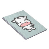 Cute Cow Notitieboek (Rechterzijde)