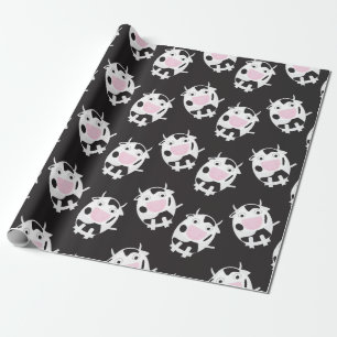 Cute Cow Pattern Cadeaupapier