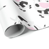 Cute Cow Pattern Cadeaupapier (Rol Hoek)