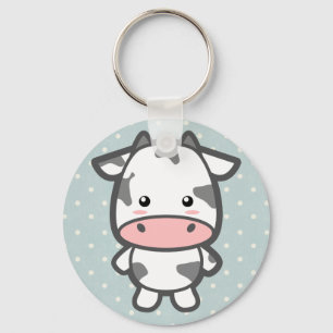 Cute Cow Sleutelhanger