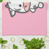 Cute Cow Theedoek (Gevouwen)