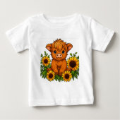 Cute Cow with Sunflowers (Voorkant)