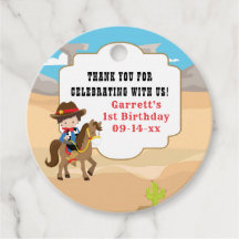 Cute Cowboy 1st Birthday