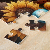Cute Cowboy Boots Legpuzzel (Zijkant)