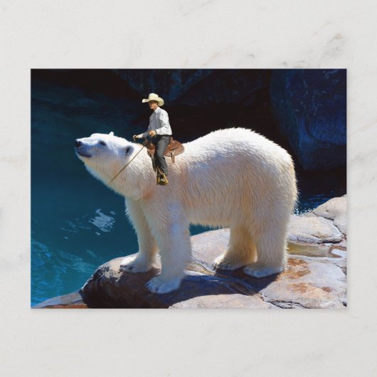 Cute Cowboy Briefkaart (Voorkant)