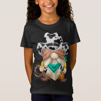 Cute Cowboy Costume for Women with Lasso - Koe pri T-shirt