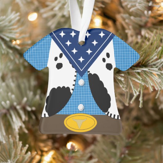 Cute Cowboy Personalized Ornament (Boom)
