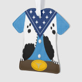 Cute Cowboy Personalized Ornament (voorkant)