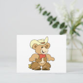 Cute Cowboy Rancher Beer Briefkaart (Staand voorkant)