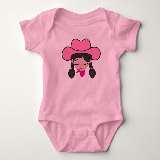 Cute Cowgirl Romper (Voorkant)