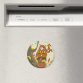 Cute Cozy Beer Magneet (Insitu (Vaatwasser))