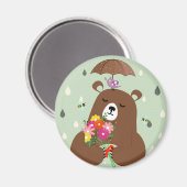 Cute Cozy Beer Magneet (Voorkant / Achterkant)