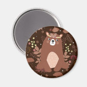 Cute Cozy Beer Magneet (Voorkant / Achterkant)