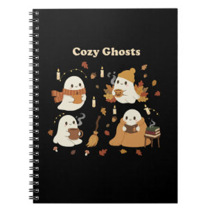 Cute Cozy Geesten Herfst Halloween Kawaii Spoken Notitieboek