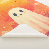 Cute Cozy Halloween Blanket Sherpa Deken (3/4)