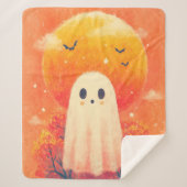 Cute Cozy Halloween Blanket Sherpa Deken (Voorkant)