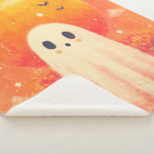 Cute Cozy Halloween Blanket Sherpa Deken (3/4)