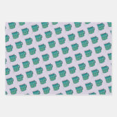 Cute Cozy Hot Chocolate Mok Wrapping Paper Sheets (Voorkant)