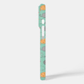Cute & Cozy Slaapkat Droompatroon iPhone hoesje (Achterkant / Links)