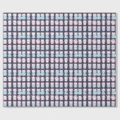 Cute cozy winter stickers  cadeaupapier (Vlak)