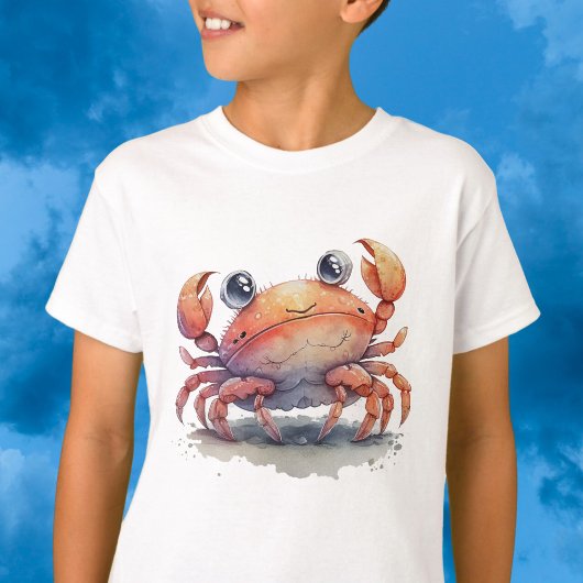 Cute Crab Boy T-Shirt