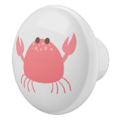 Cute Crab Ceramic Pull Keramische Knop (Rechts)