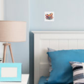 Cute Crab Folie Print (Insitu (Slaapkamer))