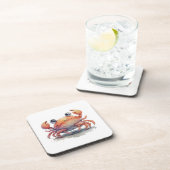 Cute Crab Hard Plastic Onderzetter (Rechterzijde)