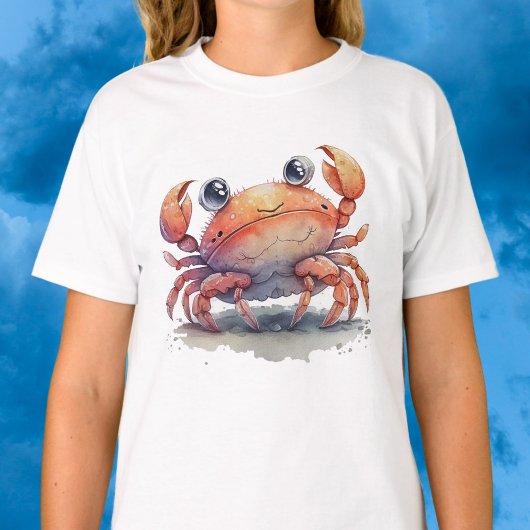 Cute Crab Kind Basic T-Shirt