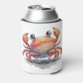 Cute Crab Koelbox Blikjeskoeler (Blikje Achterkant)