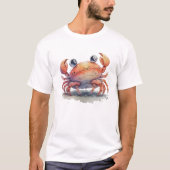 Cute Crab Mannen T-Shirt (Voorkant)