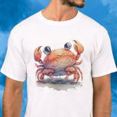 Cute Crab Mannen T-Shirt