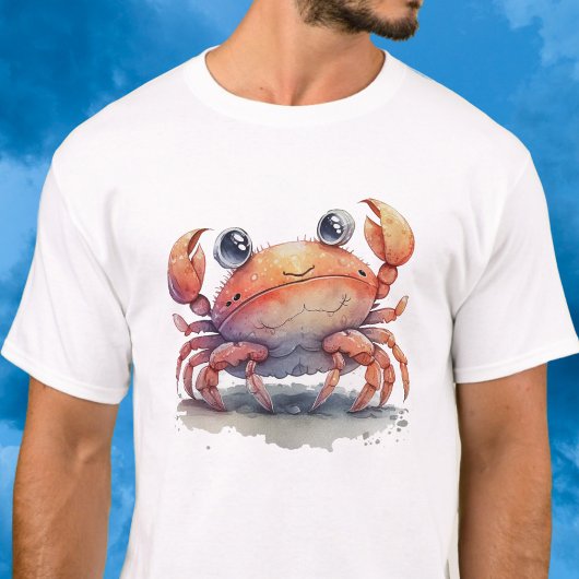 Cute Crab Mannen T-Shirt