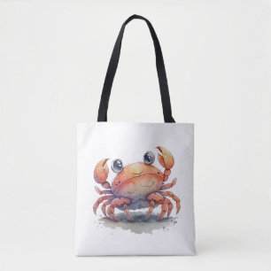 Cute Crab Shoulder Tas