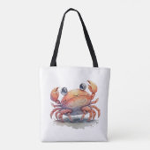 Cute Crab Shoulder Tas (Achterkant)