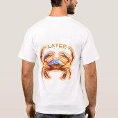 Cute Crab T-shirt (Achterkant)