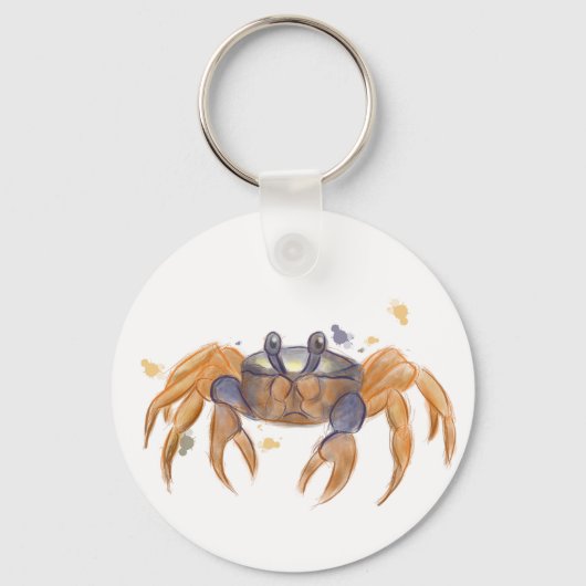 Cute crab tekening sleutelhanger (Voorkant)