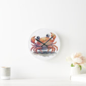 Cute Crab Wall klok (Huis)